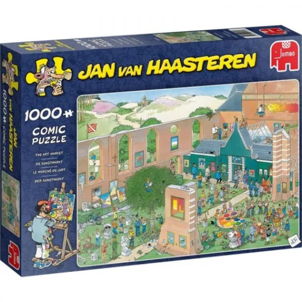 Jumbo Puzzel Jan van Haasteren De Kunstmarkt (1000) Sale