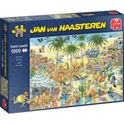 Jumbo puzzel Jan Van Haasteren De oase (1000) Best