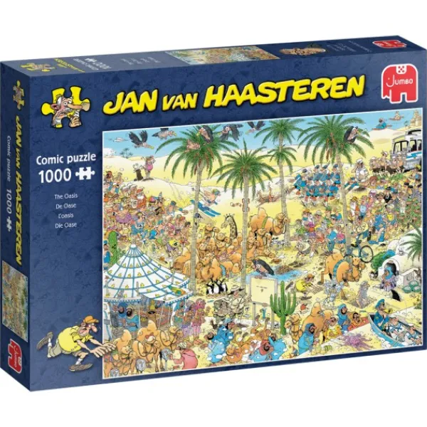 Jumbo puzzel Jan Van Haasteren De oase (1000) Best