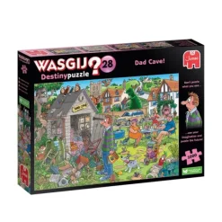 Jumbo Puzzel Wasgij 28 Mancave Van Pa! 1000 Stukjes Online