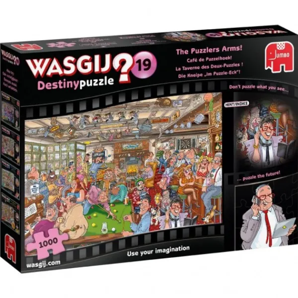 Jumbo Puzzel Wasgij Destiny 19 Café De Puzzelhoek (1000) Fashion