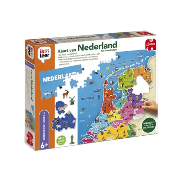 Jumbo Spel Ik leer kaart van Nederland Best