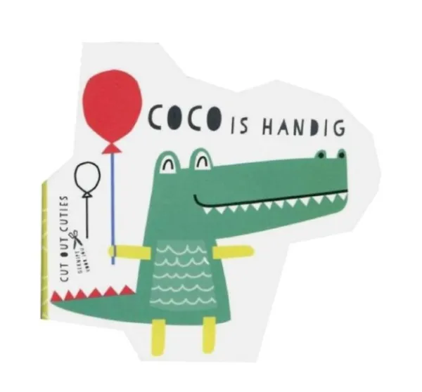De Grote Speelgoedwinkel Kartonboek Coco Is Handig - Cut Out Cuties Outlet
