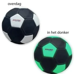 De Grote Speelgoedwinkel Kickerball Voetbal Glow In The Dark Maat 4 Hot