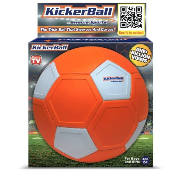 De Grote Speelgoedwinkel Kickerball Voetbal Oranje Maat 4 Best