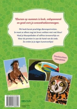 Deltas Kleuren Op Nummer Voor Volwassenen - Dierenwereld Best
