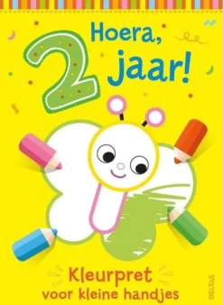 Deltas Kleurpret Voor Kleine Handjes Hoera, 2 Jaar! Discount