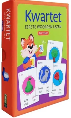 Deltas Kwartet - Eerste Woorden Lezen (avi Start) Fashion