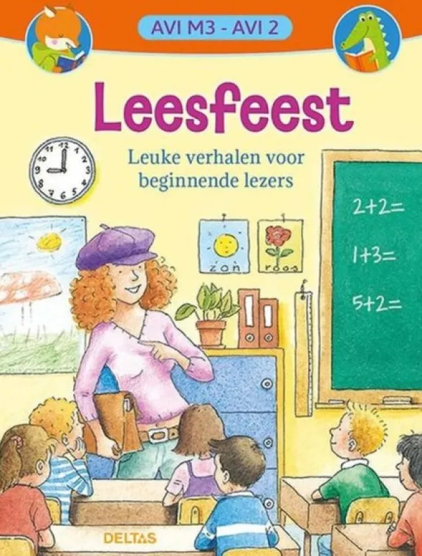 Deltas Leesfeest Leuke Verhalen Voor Beginnende Lezers (Avi M3/Avi 2) Sale