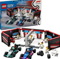 Lego 60444 City F1r Garage Met Mercedes-amg En Alpine Auto's Sale