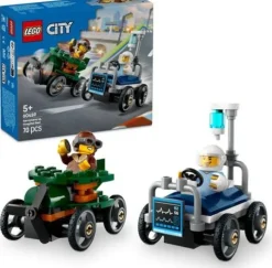 Lego 60459 City Great Vehicles Raceautopakket: Vliegtuig Vs Ziekenhuis New