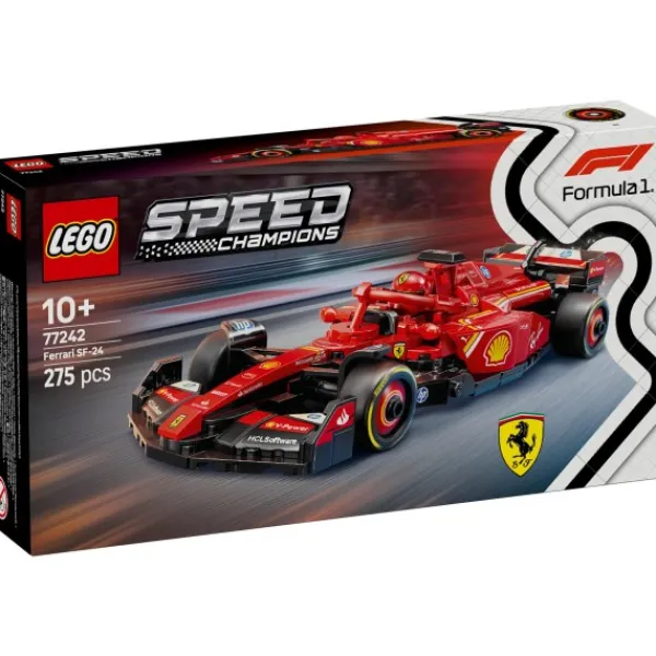 Lego 77242 Speed Champions Ferrari Sf-24 F1 Racewagen Fashion