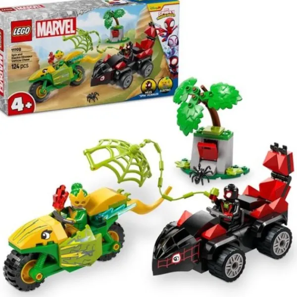 Lego 11198 Spidey Spin En Electro Achtervolging Met Dinosaurus Outlet
