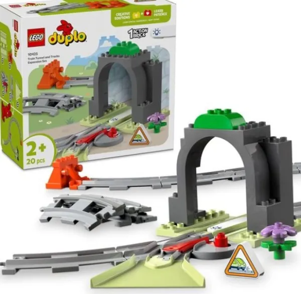 Lego Duplo 10425 Train Tunnel And Tracks Expansion Set Clearance