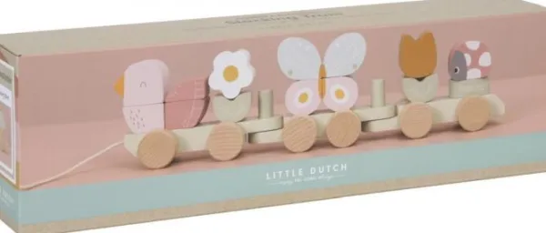 Little Dutch blokkentrein flowers & butterflies Sale