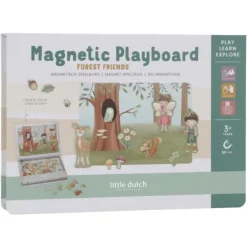 Little Dutch Magnetisch Speelbord Forest Friends Fashion