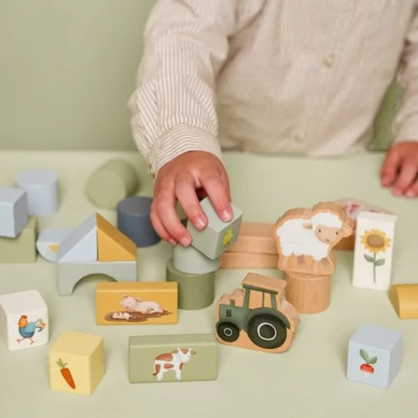 Little Dutch Little Farm Bouwblokken voordelig online kopen? Discount