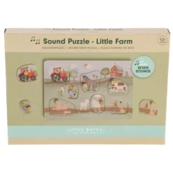 Little Dutch Little Farm Geluiden Puzzel Best
