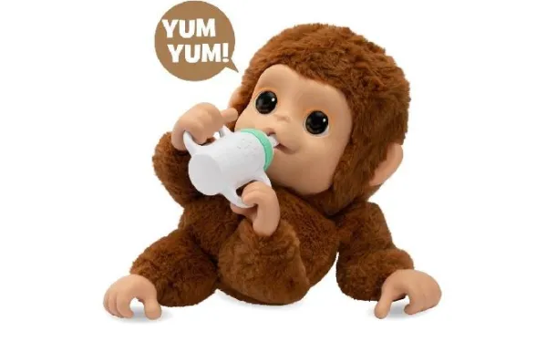 Moose Little Live Pets Mijn Baby Aap Interactief New