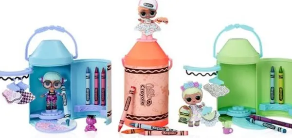 MGA Lol Surprise Loves Crayola Color Me Studio Clearance