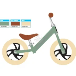 De Grote Speelgoedwinkel Loopfiets Groen 12 inch Xqmax Discount