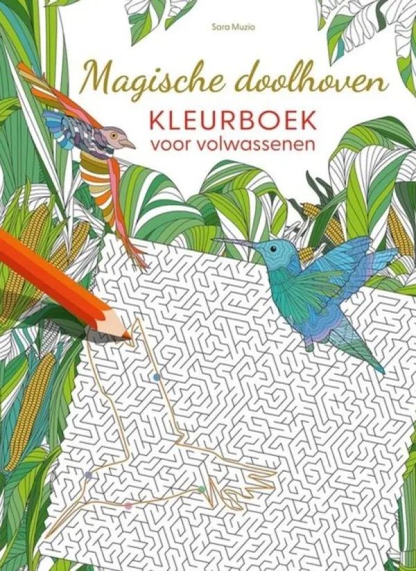 Deltas Magische Doolhoven - Kleurboek Voor Volwassenen Online