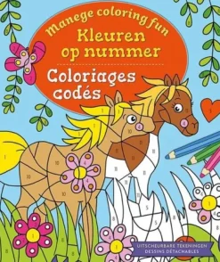 Deltas Manege Coloring Fun - Kleuren Op Nummer / Manege Coloring Fu Discount