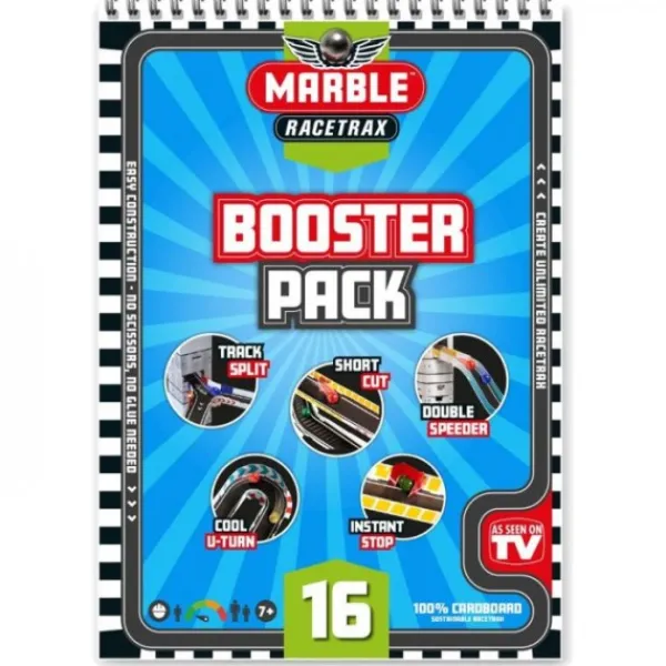 Marble Racetrax Basis Set 16 Sheets New