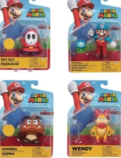 De Grote Speelgoedwinkel Mario Figuur 10 Cm Wave 30 Hot