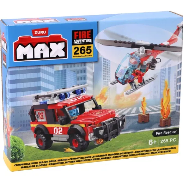 Zuru Max City Brandweer Auto 265-delig Discount
