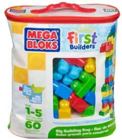 Mega Bloks Maxi Blokkentas 60 stuks New