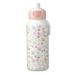 Mepal Campus Drinkfles Pop-Up 400 Ml Flowers & Butterflies Clearance