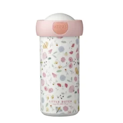 Little Dutch Mepal campus schoolbeker 300ml - flowers & butterflies Fashion