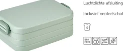 Mepal Lunchbox Midi Vivid MAuve Take A Break Hot
