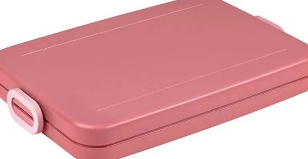 Mepal Take A Break Lunchbox Flat Vivid Mauve Clearance