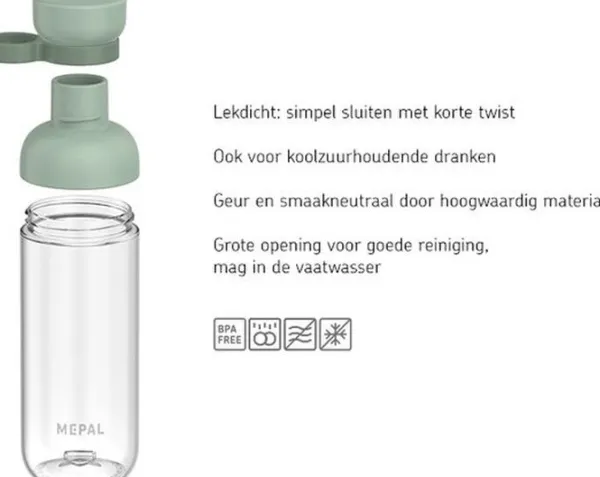 Mepal Waterfles Vita 700Ml-Vivid Mauve Discount