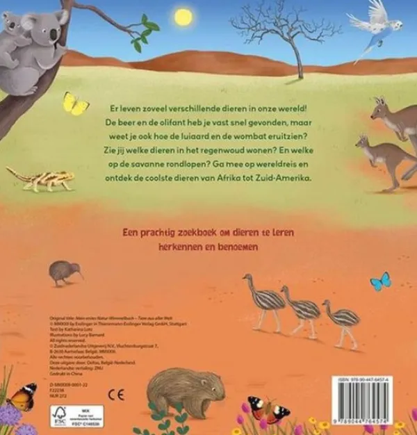 Deltas Mijn Eerste Zoekboek - Dieren Uit De Hele Wereld Clearance