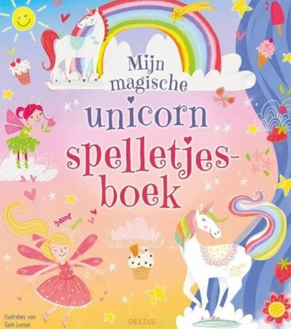 Deltas Mijn magische unicorn spelletjesboek Online