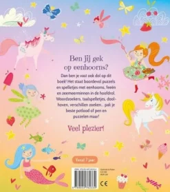 Deltas Mijn magische unicorn spelletjesboek Online