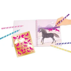 Depesche Miss Melody Kleurboek met Pailletten Clearance
