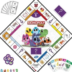Hasbro Monopoly Junior - Kinderspel Hot