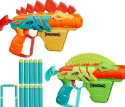 Hasbro Nerf dinosquad Stego Duo Pack Clearance