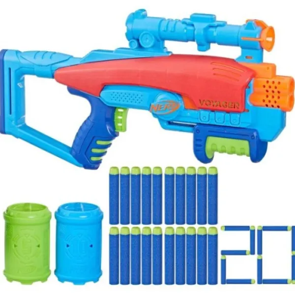 Hasbro Nerf Elite Jr Voyage Target Set Sale