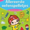 Deltas Oefenboek Met Stickers Allereerste Oefenspelletjes (3-4 Jaar) Hot