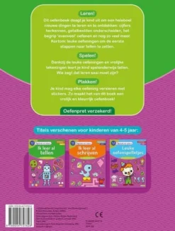 Deltas Oefenboek Met Stickers Ik Leer Al Tellen (4-5 Jaar) Sale