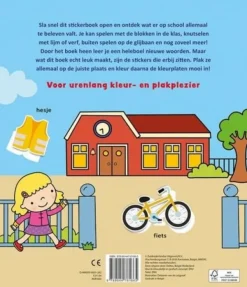 Deltas Op School Kleur En Stickerboek Met Woordjes (3-5 jaar) Discount