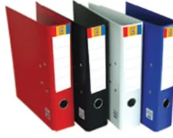 De Grote Speelgoedwinkel Ordner plastic rood 8cm Discount