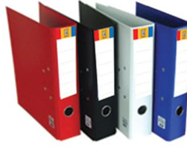 De Grote Speelgoedwinkel Ordner plastic rood 8cm Discount