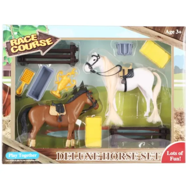 De Grote Speelgoedwinkel Paarden Speelset Met Accessoires Fashion