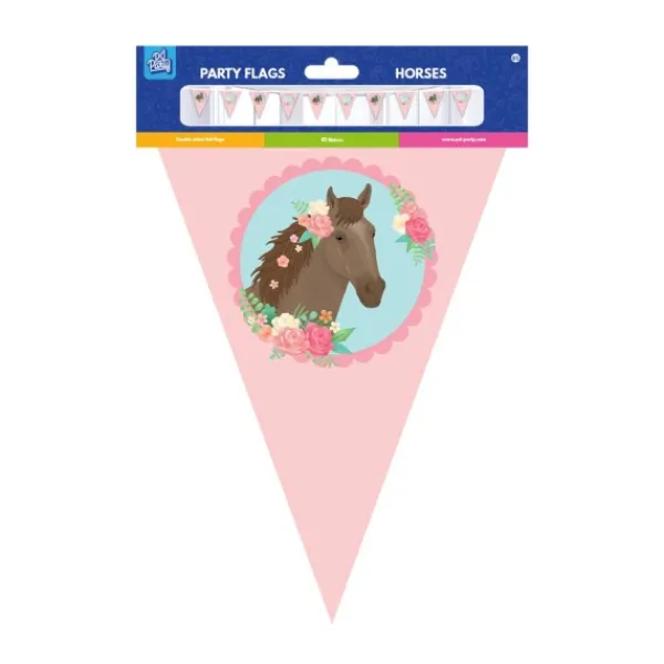 De Grote Speelgoedwinkel Paarden Vlaggen Folie voordelig online kopen? Discount